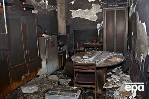 Під час штурму в будівлі ОДА виникла пожежа