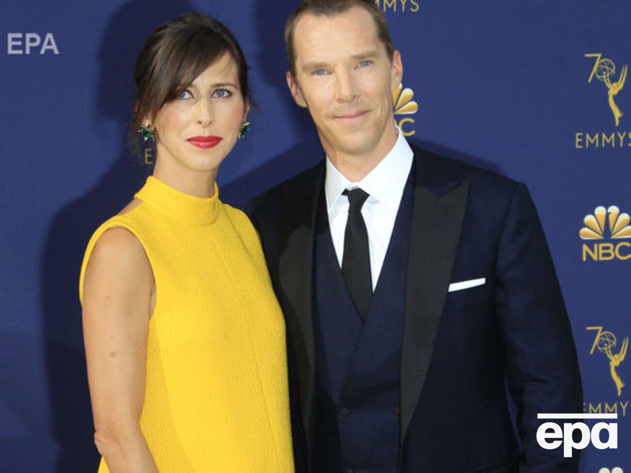 Жена Камбербэтча скрыла под платьем округлившийся живот&nbsp;&ndash; СМИ