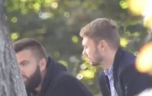 Селезнев (слева) и якобы сотрудник СБУ на очередной встрече