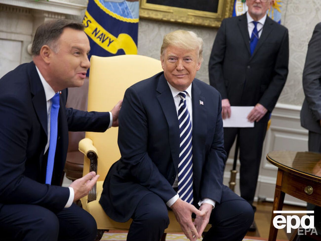 Дуда и Трамп обсудили "Северный поток&nbsp;&ndash; 2"