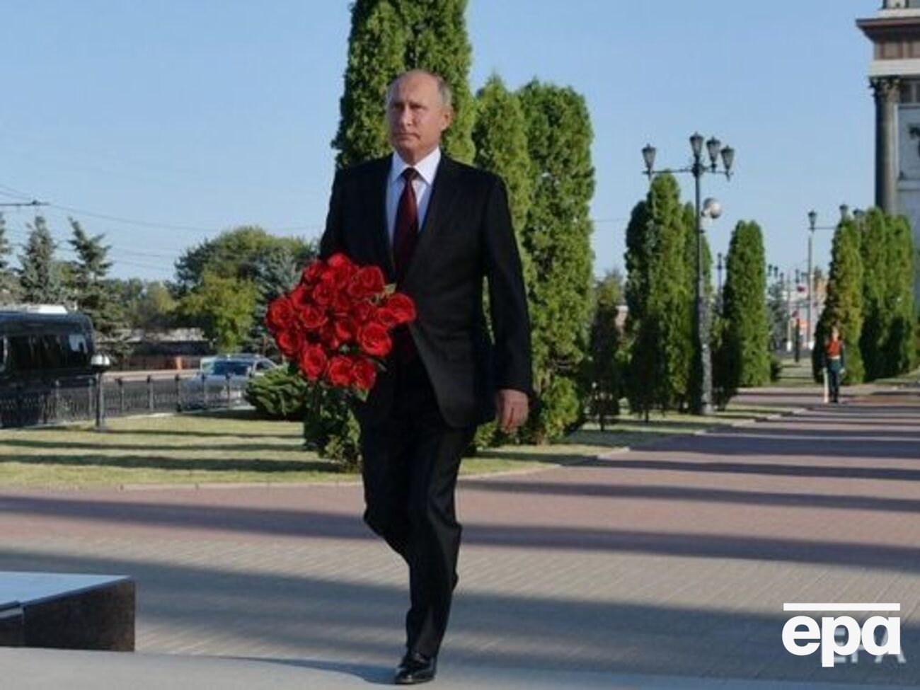 Путін відвідав церемонію прощання