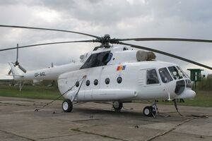 Украинцы управляли вертолетом компании из Молдовы