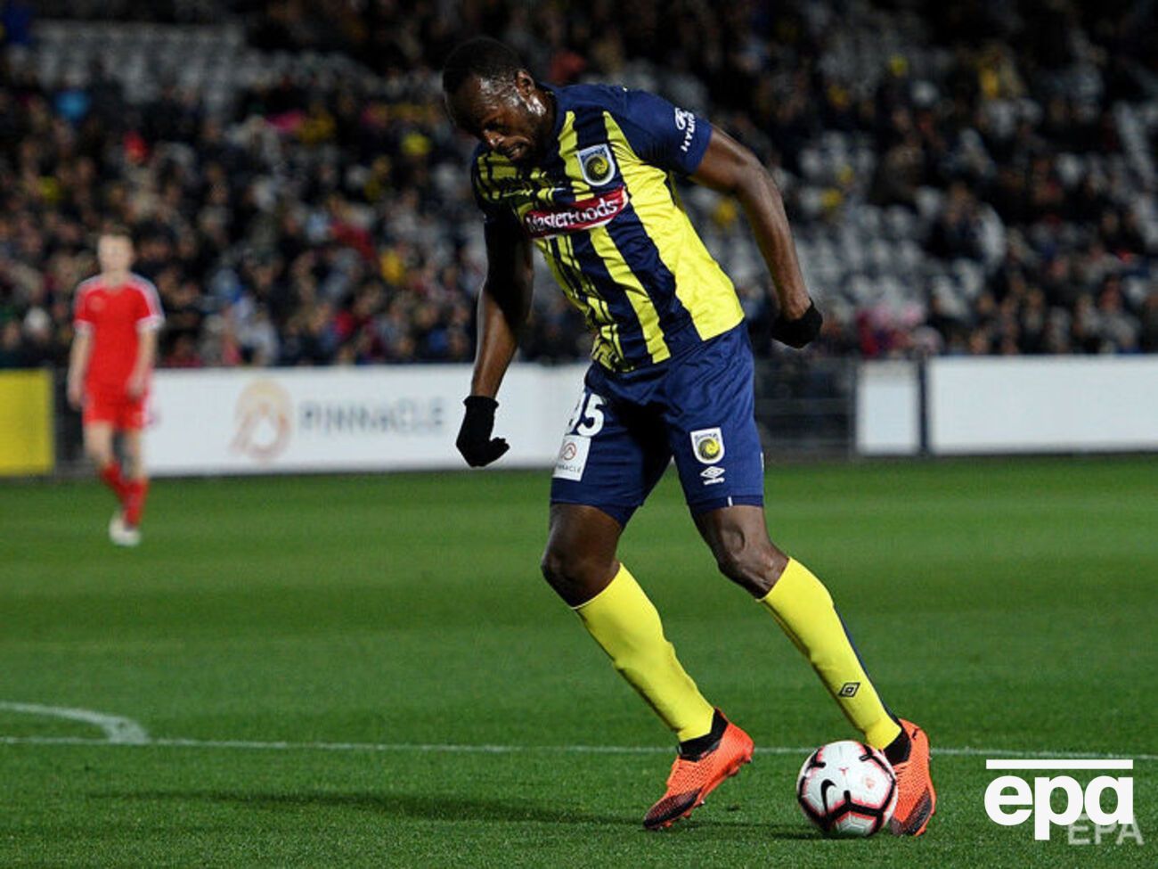 Во время первого выхода на поле Болт не смог забить голов