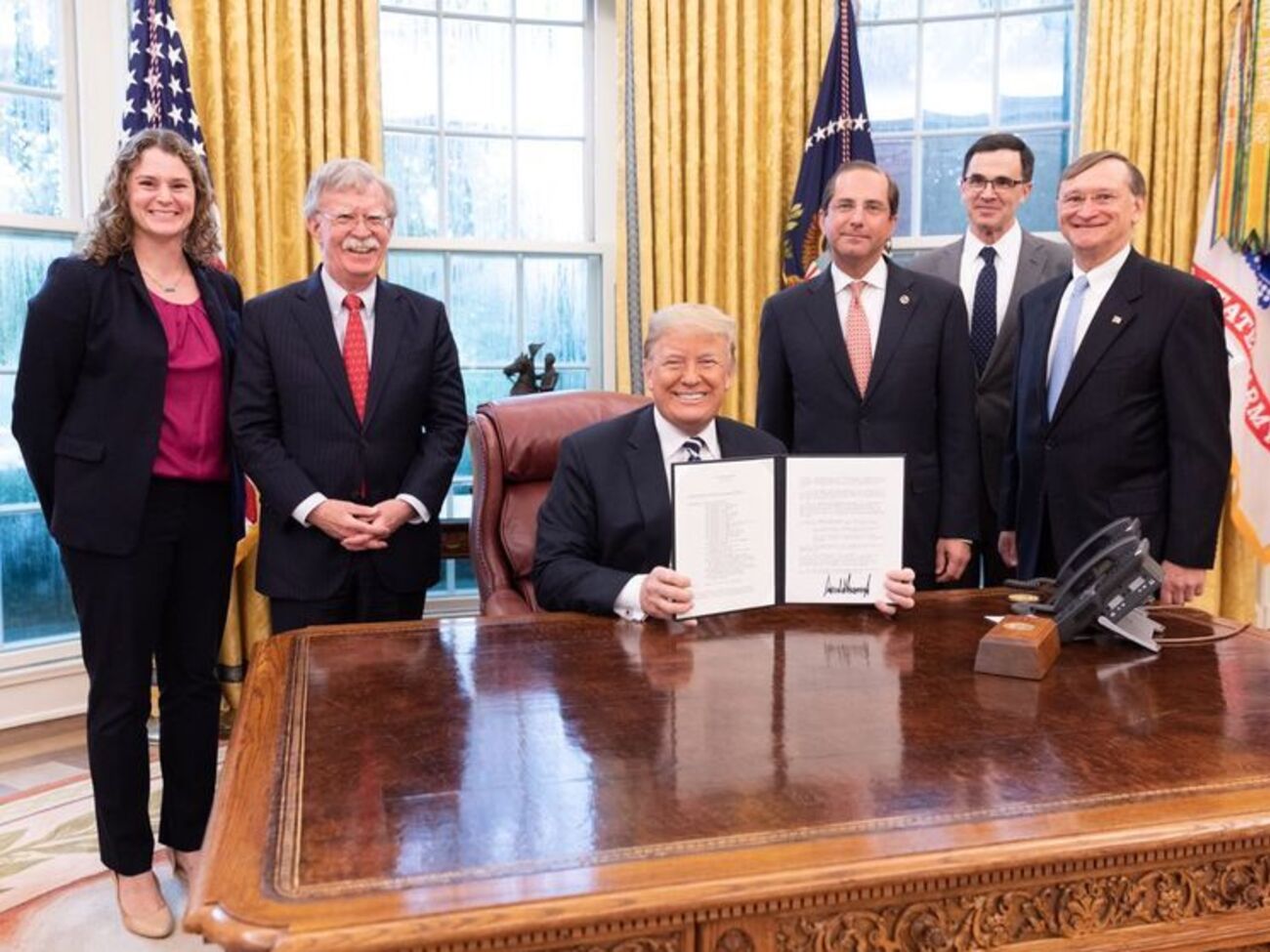 Дональд Трамп підписав документ про нову національну стратегію США 18 вересня