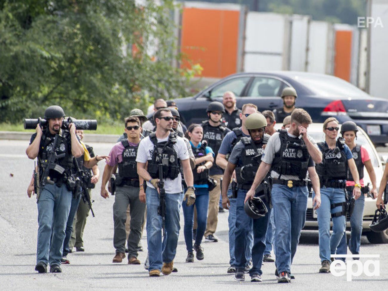 Сотрудники полиции обезвредили стрелка