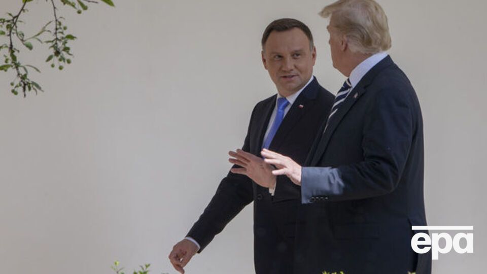 Дуда посетил Белый дом 18 сентября