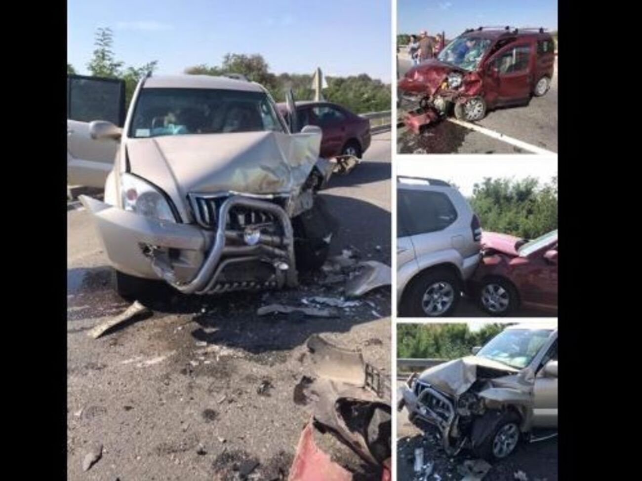 Команда Ивана Поповича попала в ДТП по дороге в Полтавскую область