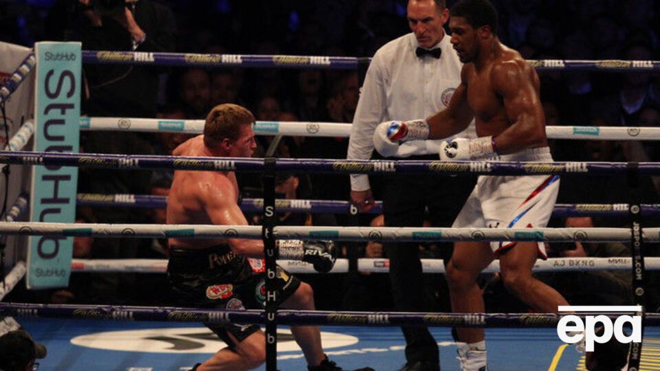 Бой закончился в седьмом раунде