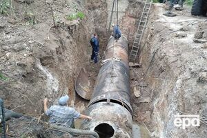 Работы на водоводе остановили