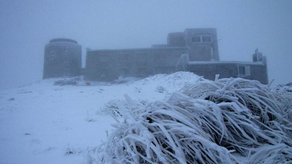 У Карпатах випав сніг