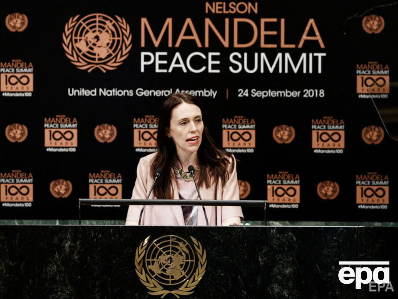 Ардерн выступила на заседании Генассамблеи