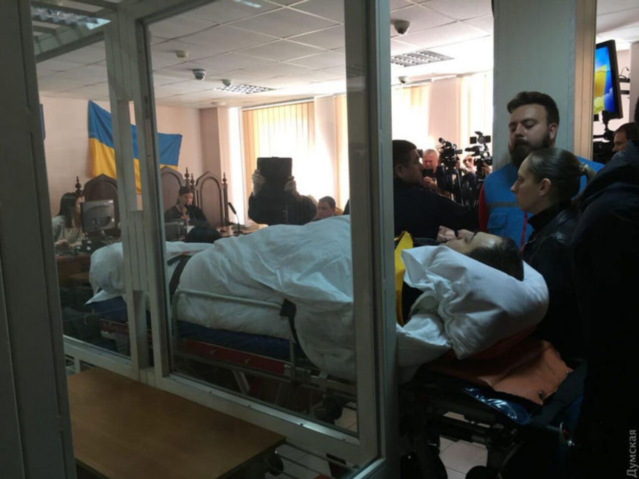 Герасин якобы парализован