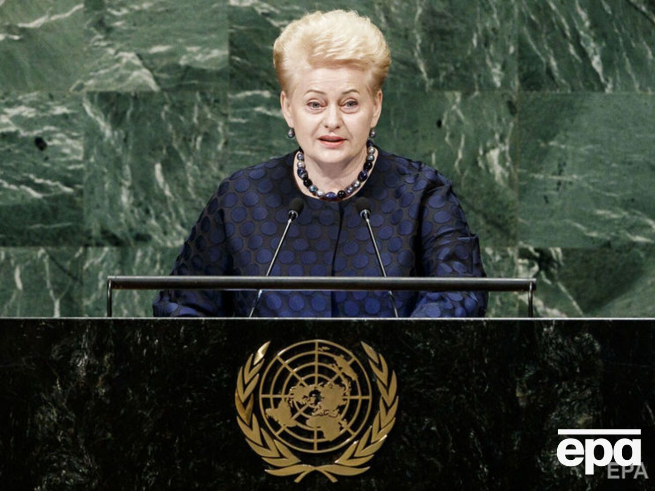 Грибаускайте заявила, что Совбез ООН не способен остановить диктаторов, разрабатывающих ядерное оружие