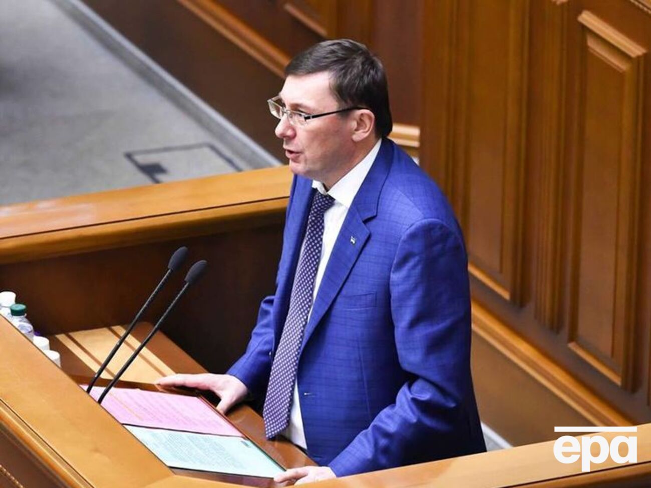 Луценко: Ми не одержали жодних матеріалів від оператора і не будемо одержувати до остаточного рішення ЄСПЛ
