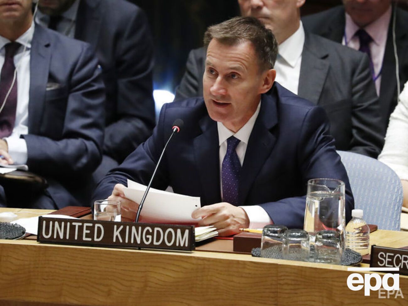 Хант рассказал о встрече с Лавровым