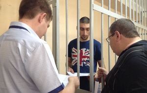 Кромского (в центре) приговорили в январе 2018 года