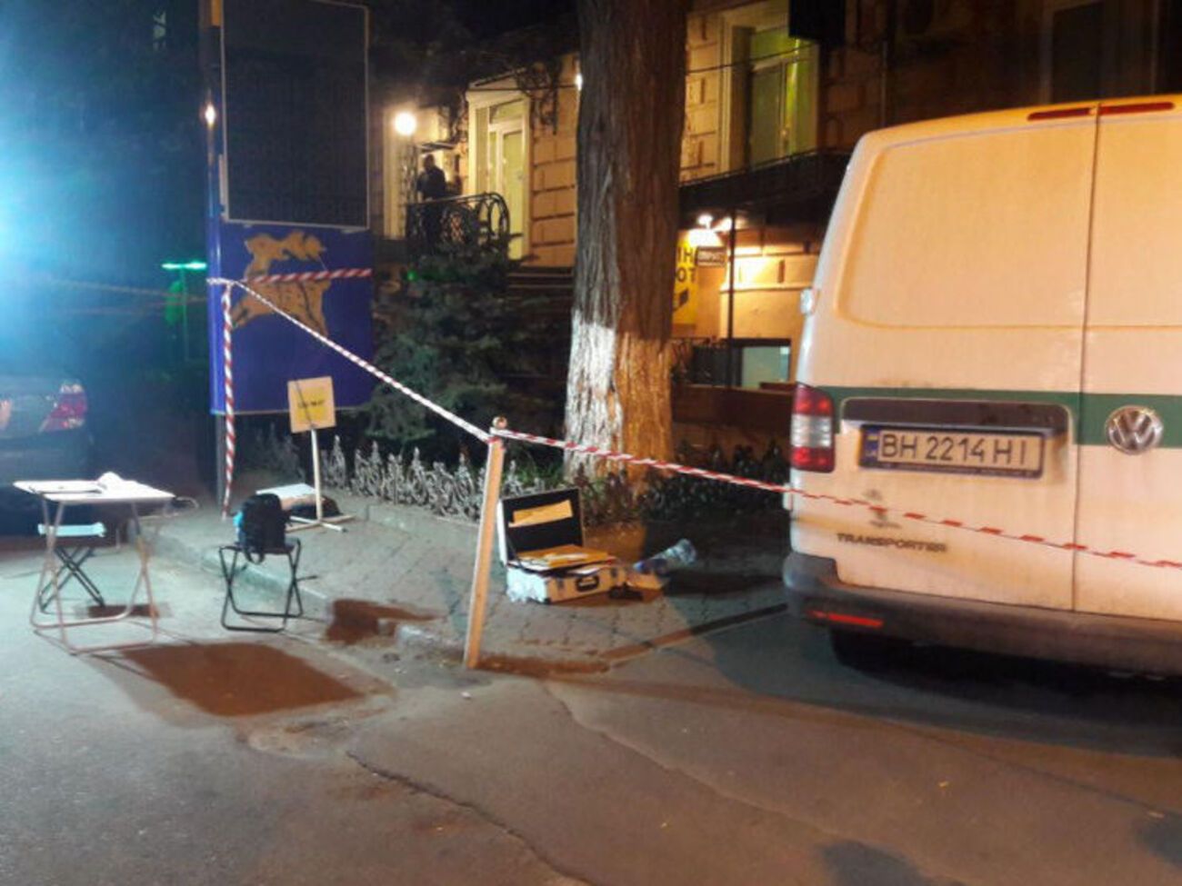 Нападение произошло в центре Одессы