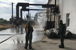 Спасатели ликвидировали утечку хлора под Кривым Рогом