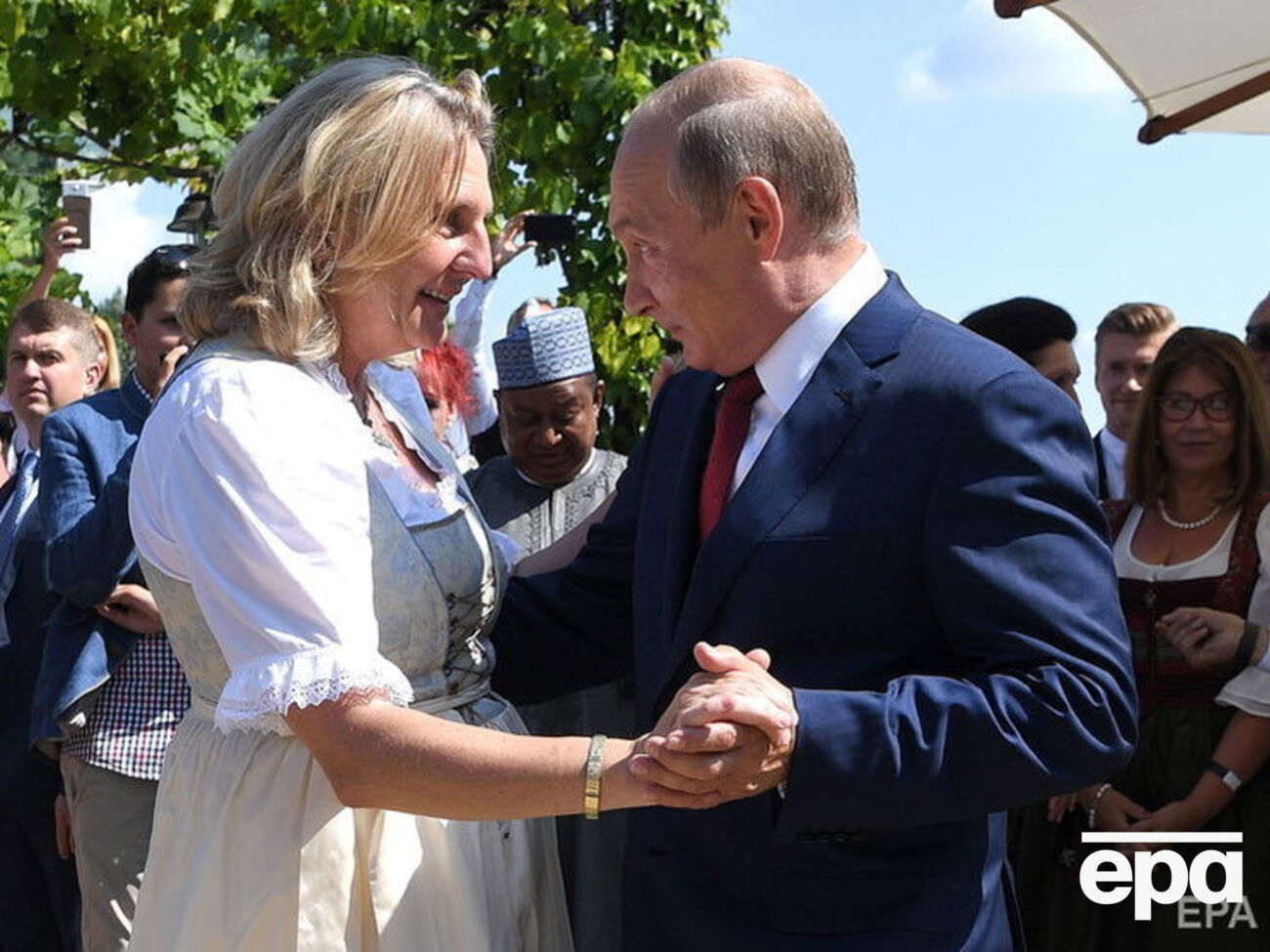 Путин был гостем на свадьбе Кнайсль 18 августа