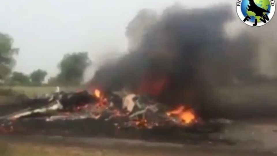 Винищувач-бомбардувальник МіГ-27 ВПС Індії розбився у штаті Раджастан