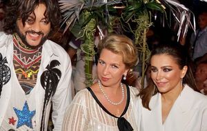 Киркоров и Ани Лорак фотографировались с женой Медведева