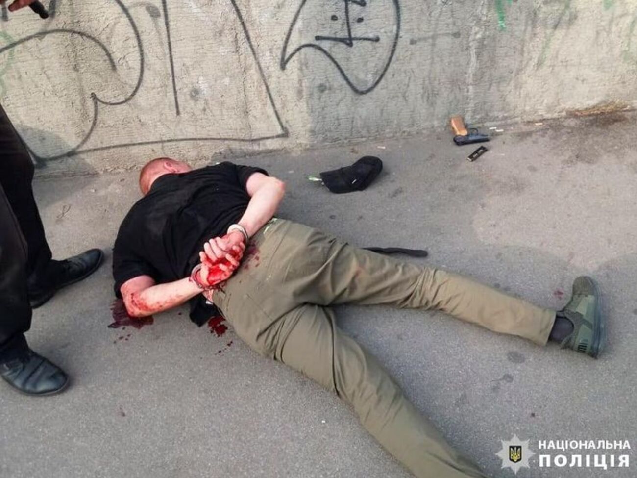 Оперативникам удалось задержать мужчину