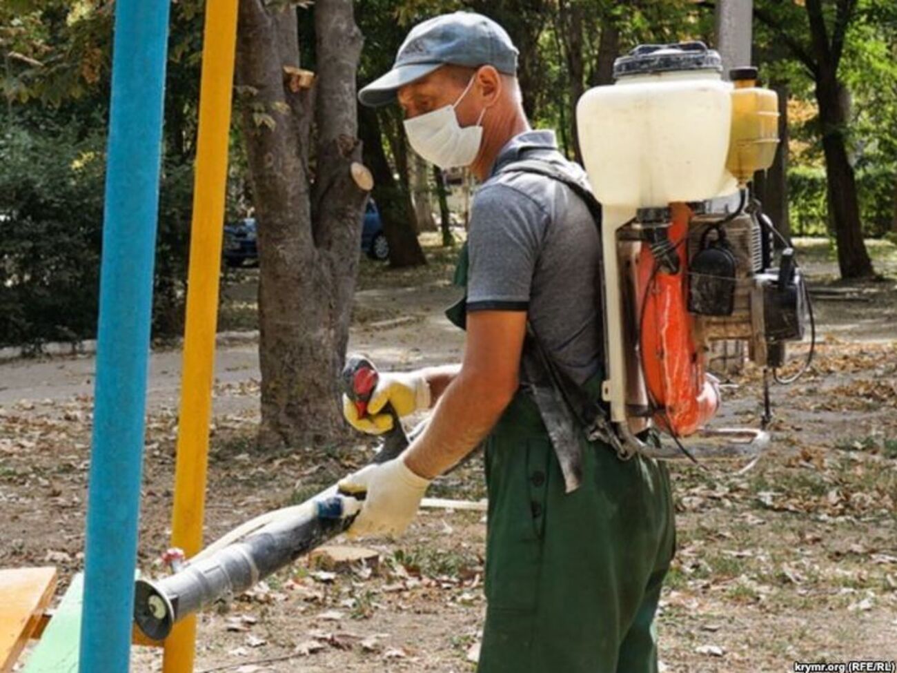 У ніч із 23-го на 24 серпня жителі Армянська заявили про викид невідомої речовини в атмосферу