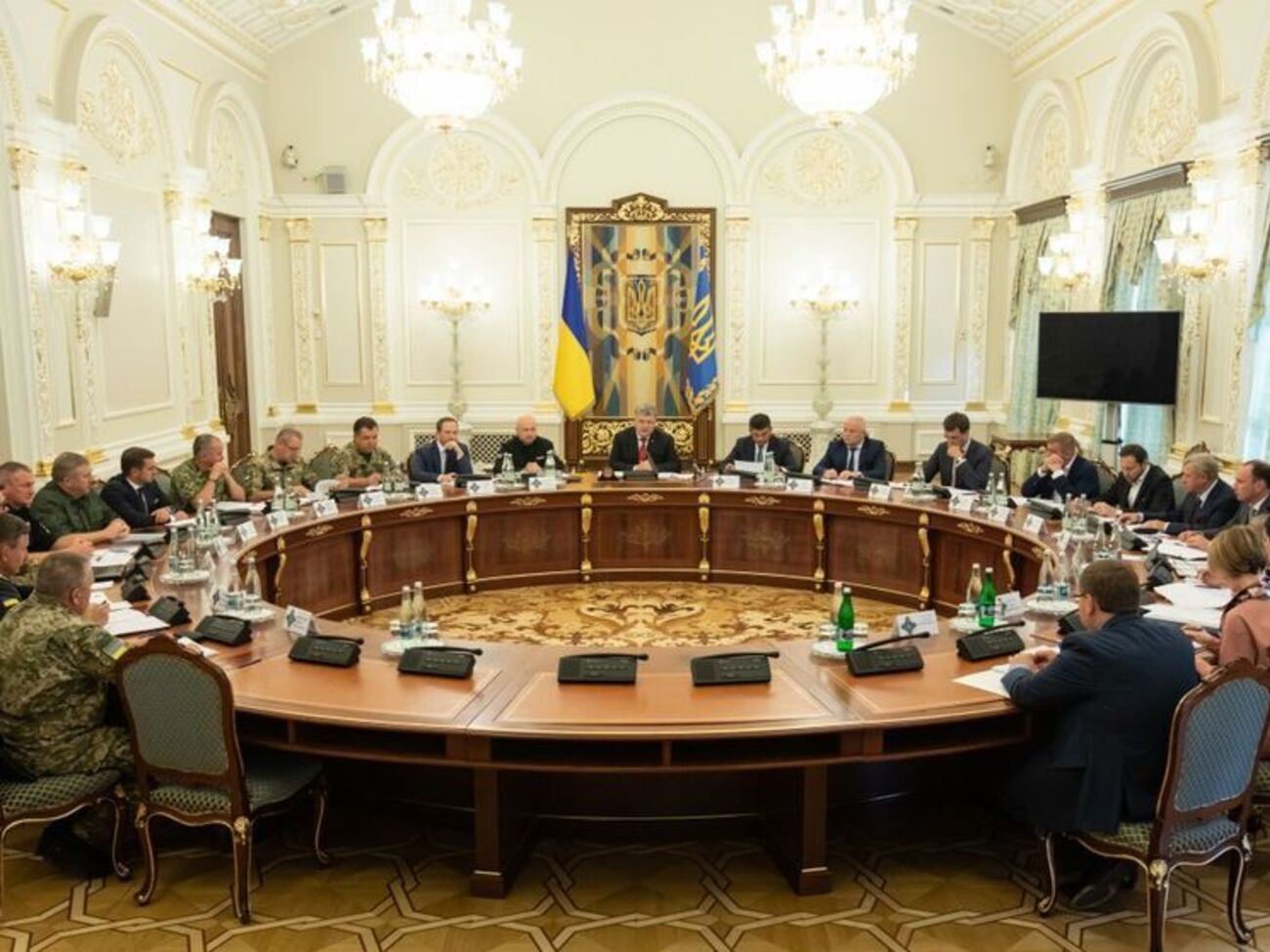 СНБО принял решение 6 сентября