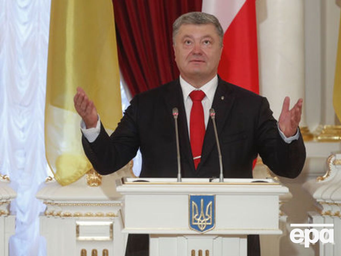 Порошенко был в хорошем настроении