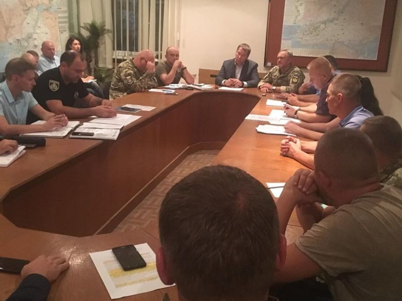 У Херсонській ОДА відбулося засідання регіональної комісії з питань техногенно-екологічної безпеки та надзвичайних ситуацій