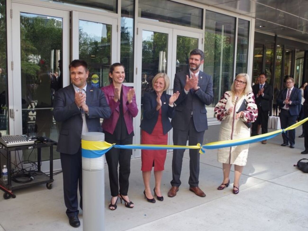 В церемонии открытия консульства принял участие Климкин