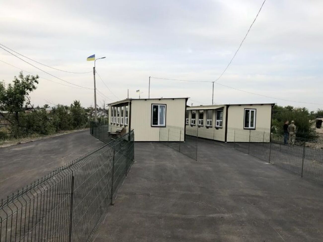 Ремонт КПВВ тривав кілька днів