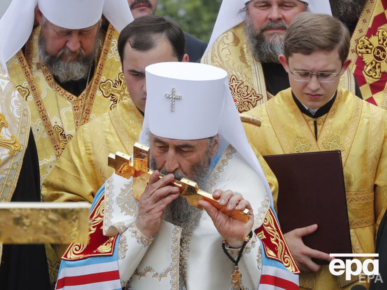 У РПЦ зазначили, що Константинополь визнає митрополита Онуфрія главою православної церкви в Україні