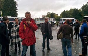 Ройзман пришел на акцию протеста