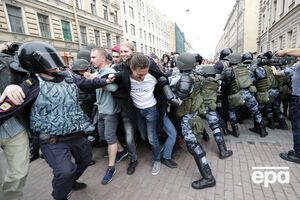 В Москве полиция применила силу в отношении протестующих