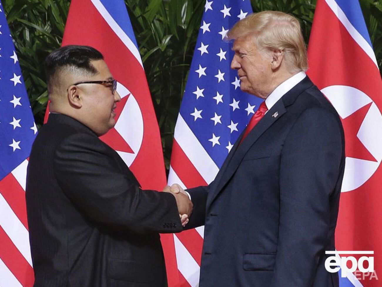 Трамп і Кім Чен Ин зустрічалися влітку 2018 року в Сінгапурі