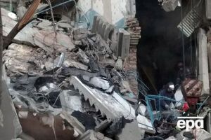 Під'їзд обвалився в ніч на 31 грудня