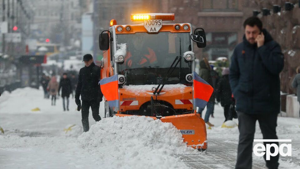 Завтра в Києві прогнозують хуртовини та ожеледицю