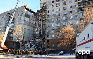 Часть здания обвалилась в ночь на 31 декабря