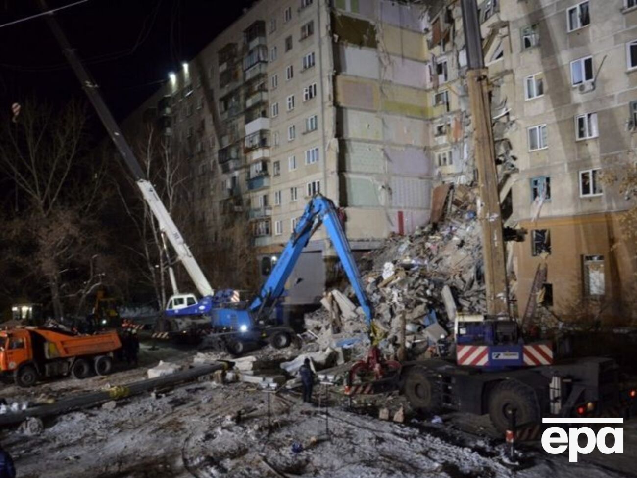 Взрыв произошел в ночь на 31 декабря