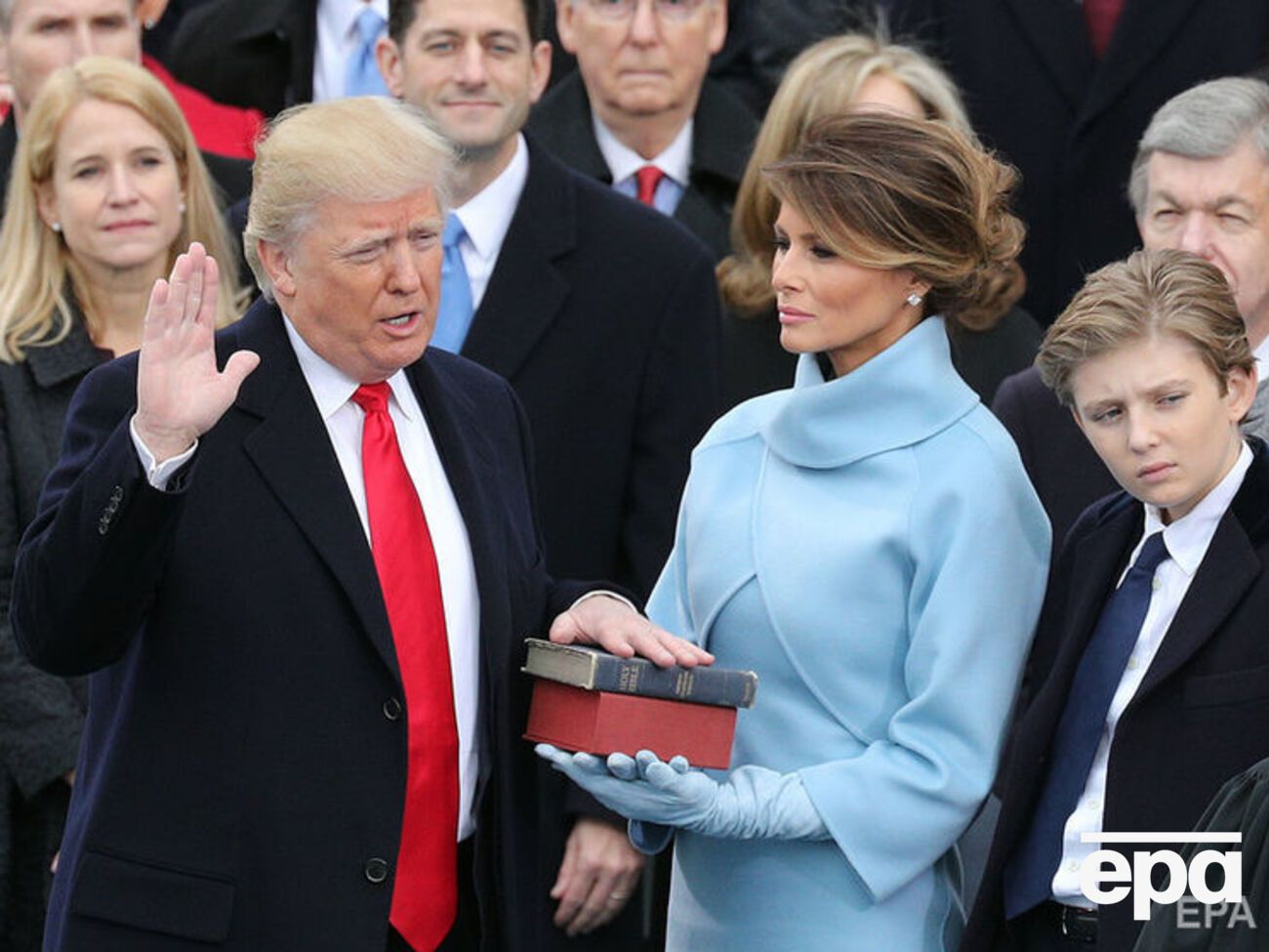 Інавгурація Трампа відбулася 20 січня 2017 року