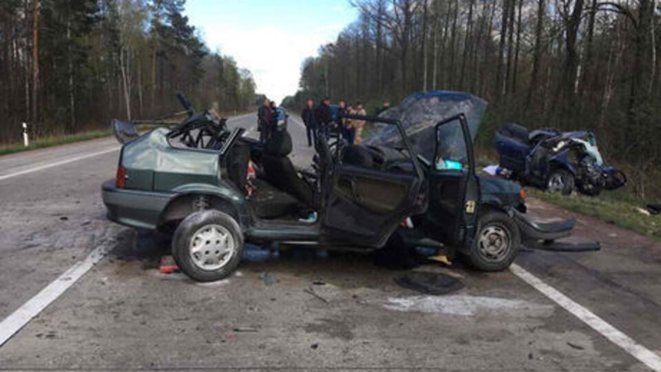 Щодня на дорогах України гине в середньому дев'ять осіб