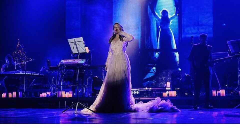 Тіна Кароль виконала колядки та щедрівки