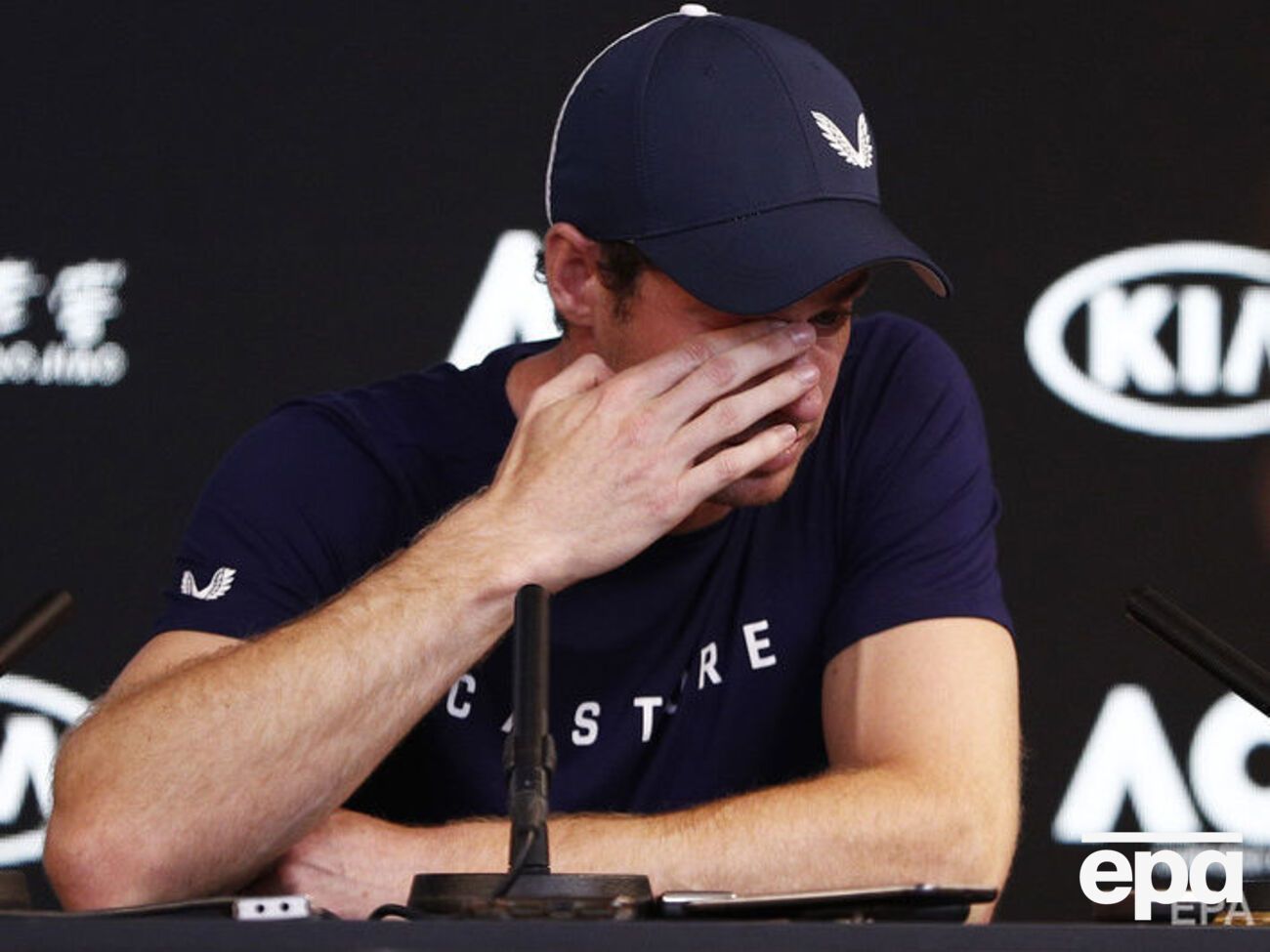 Маррей не смог сдержать слез во время пресс-конференции в Мельбурне