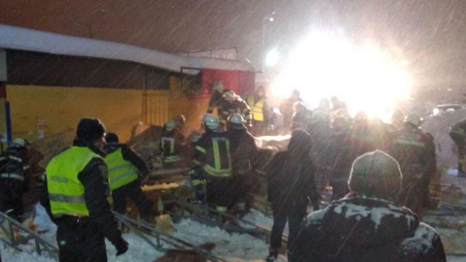 Обвалення сталося на Московському проспекті