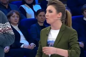 Скабеева ведет ток-шоу на российском телеканале
