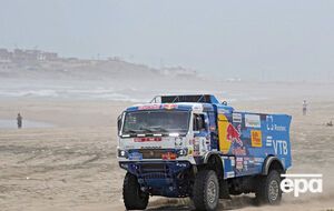 Экипаж Каргинова занимал третье место в общем зачете грузовиков