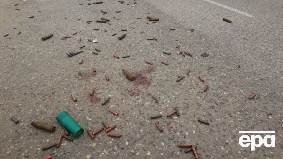 После обстрела злоумышленники скрылись с места происшествия