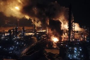 К тушению пожара привлекли 20 единиц техники и 110 человек личного состава ГСЧС