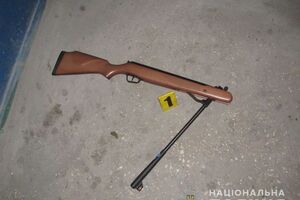 Правоохранители изъяли винтовку и гильзу